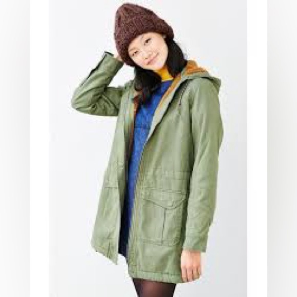 Patagonia Jackets & Blazers - Patagonia Prairie Dawn Sherpa Lined Jacket Barn Chore Military Sz s